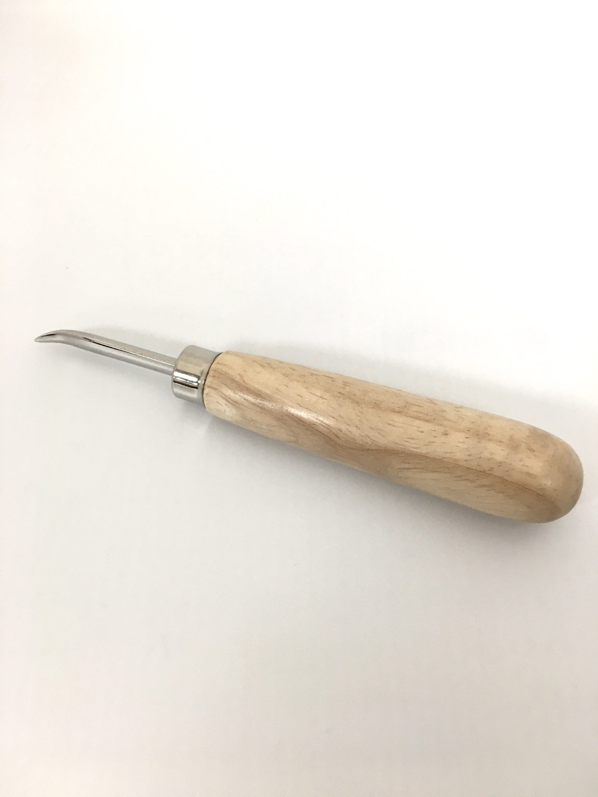 JEWEL TOOL 6 Inch Curved Burnisher With Wooden Handle - TJ9786...